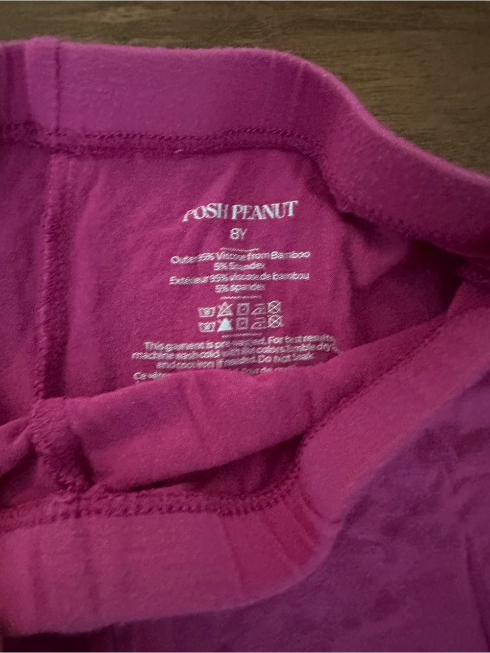 Posh Peanut girls play wear mix and match bamboo 3 tops & 2 bottoms set 8Y - Picture 4 of 4